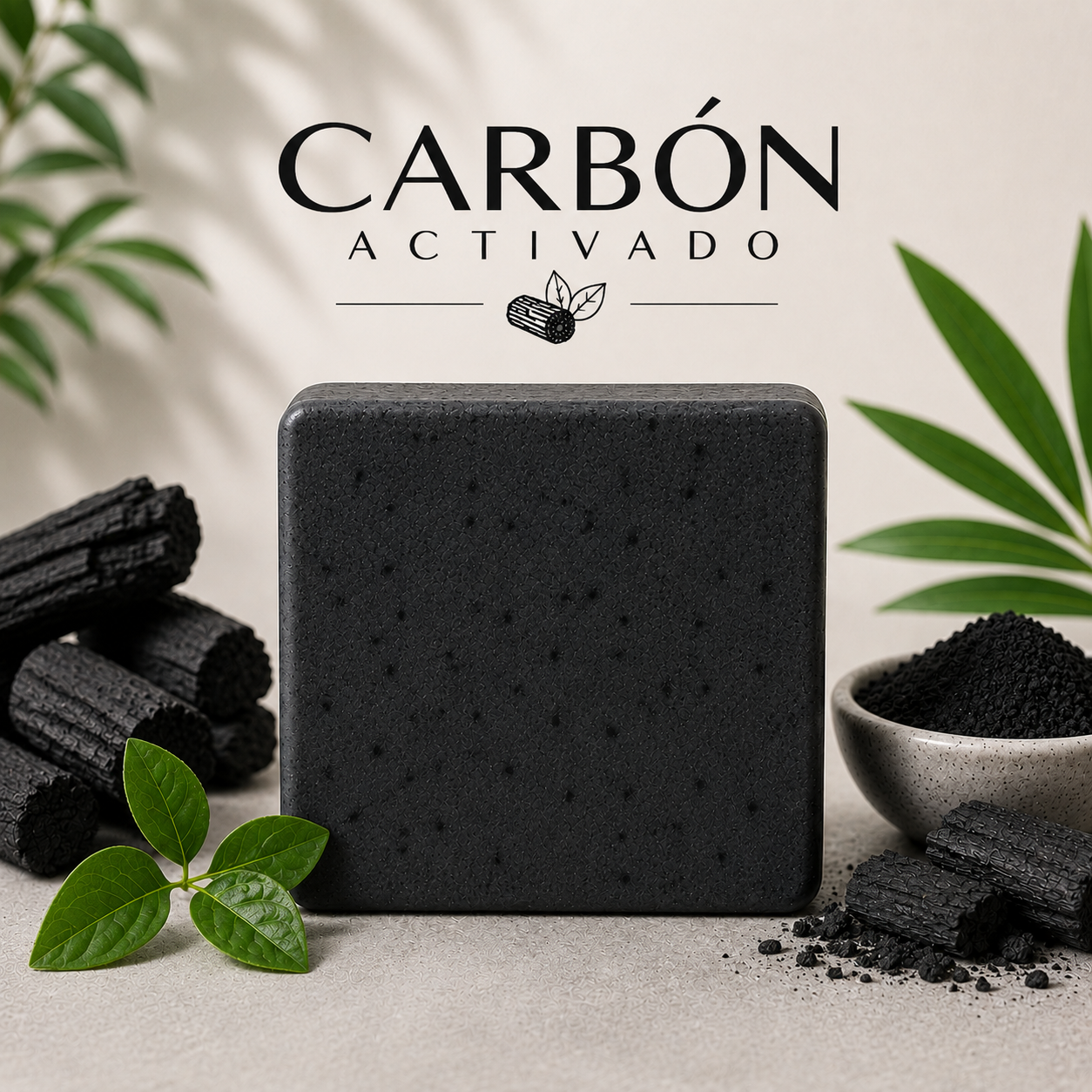 Jabón de Carbón Activado