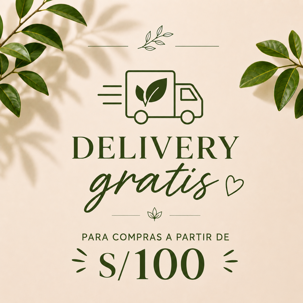 Delivery gratis