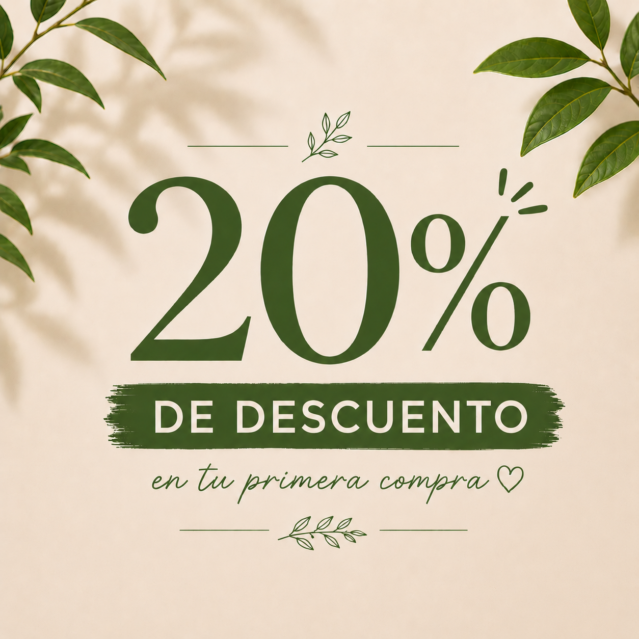 20% descuento